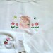 Squishmallow Sweatshirt Strawberry Cow embroidered, Shirt Strawberry Cow, 