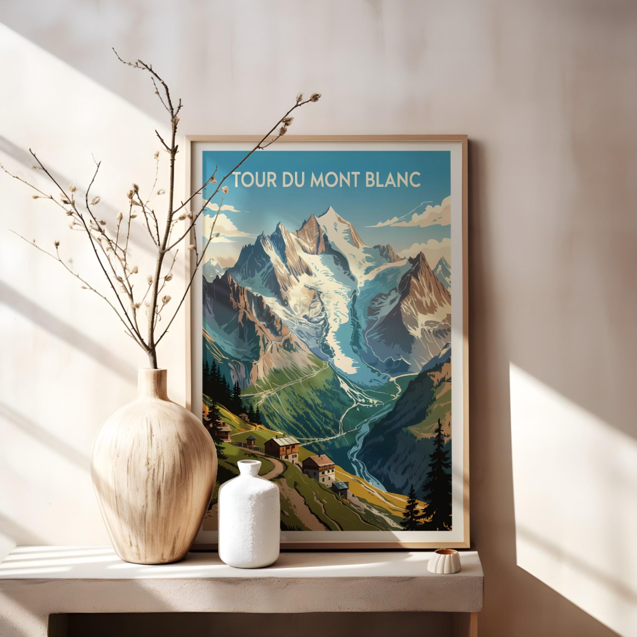 Mont Blanc Poster - Etsy