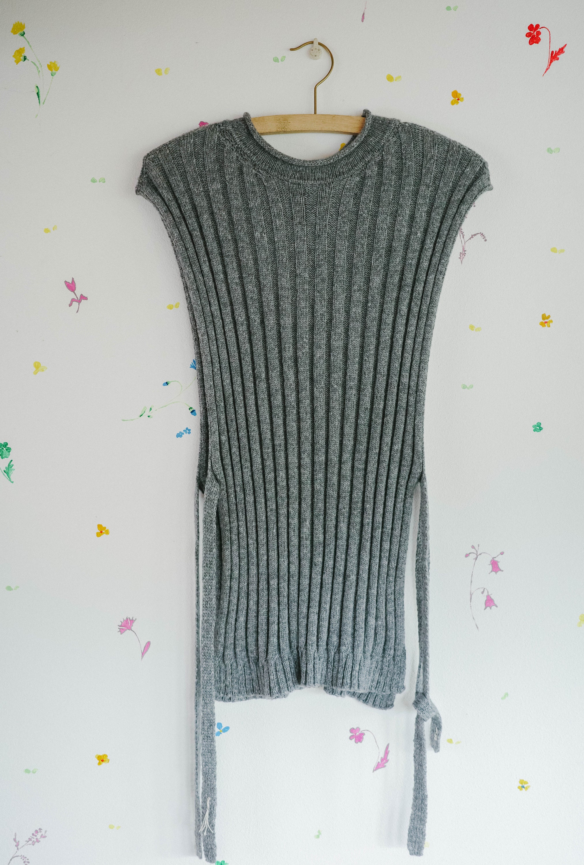 トップス soyy.mohair minimal vest(gray) トップス soyy.mohair minimal vest(gray) soyy.mohair minimal