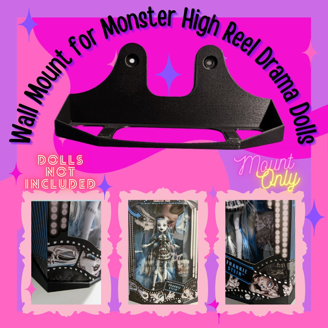 Wall Mount/floating Shelf for Monster High Reel Drama Buy Multiples and  Save Free Shipping Dolls Not Included -  Canada