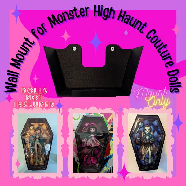 Support mural/étagère flottante pour Monster High Haunt Couture - Livraison gratuite - Achetez en plusieurs et économisez - Poupées non incluses