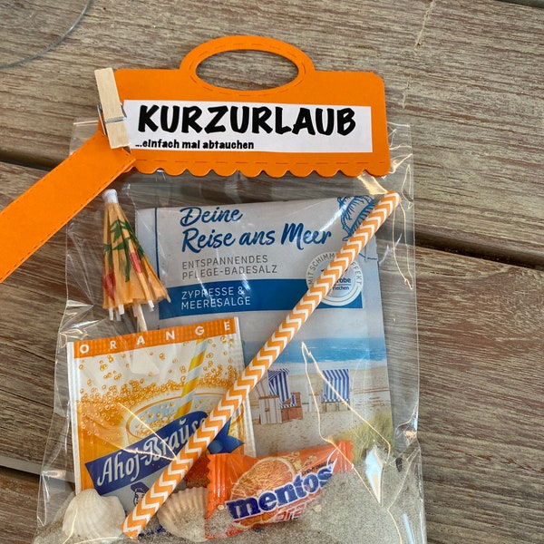 Mitbringsel / Kurzurlaub - eine Tüte Urlaub