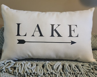 LAKE Arrow Pillow