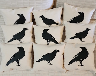 Mini Crow Pillows