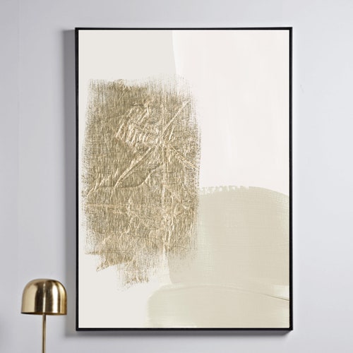 Navy and Gold Wall Art Gold Foil Print Effect DIGITAL Etsy