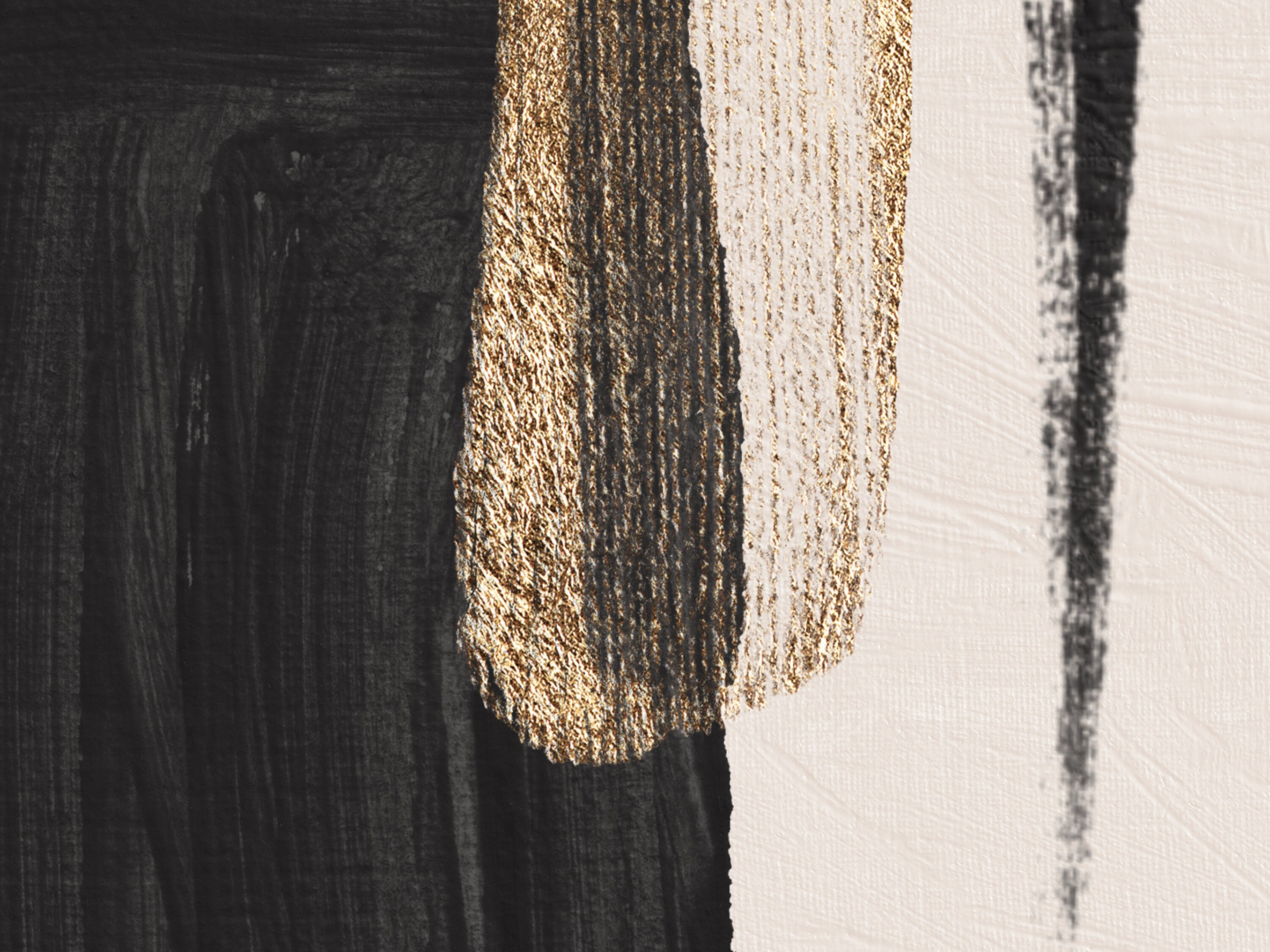 Black and Gold Wall Art · Set of 3 Prints · Beige Wall Art, Abstract ...