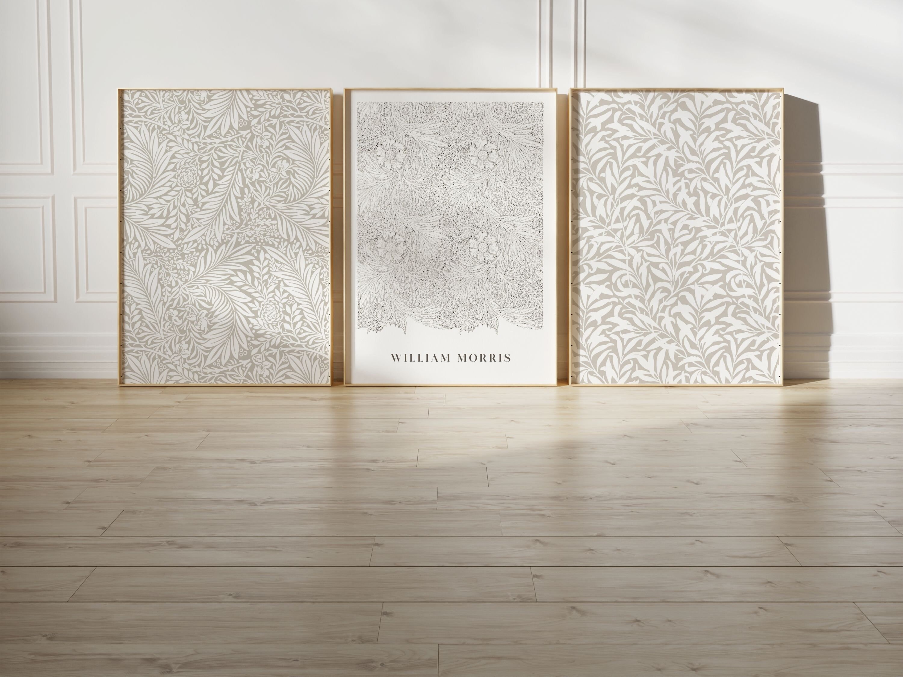 William Morris Print, Large Wall Art, Set of 3 Prints, Gallery Wall Set ...