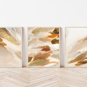 Fall Wall Art Printable Set of 3 DIGITAL DOWNLOAD Earth Tone Wall Art · Gallery Wall Set · Printable Wall Art · Fall Decor · Fall Art Print