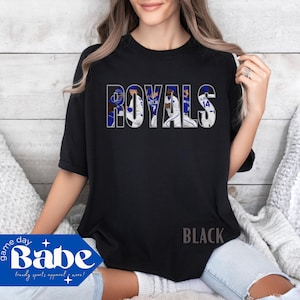 Adult Comfort Colors Tee | Royals Baseball | Kansas City, Crown Town, Game Day Outfit, KC Gear, Witt, Salvy, Short Sleeve Shirt, Gift