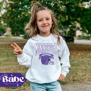 8 10 Kids Vikings Sweatshirt Etsy Canada