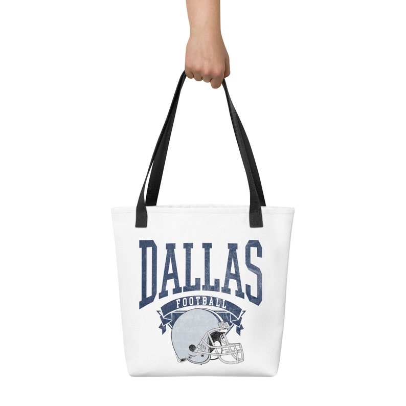 Dallas Football Tote Bag 15 15 Cowboys Game Day Ready Purse Gift ...