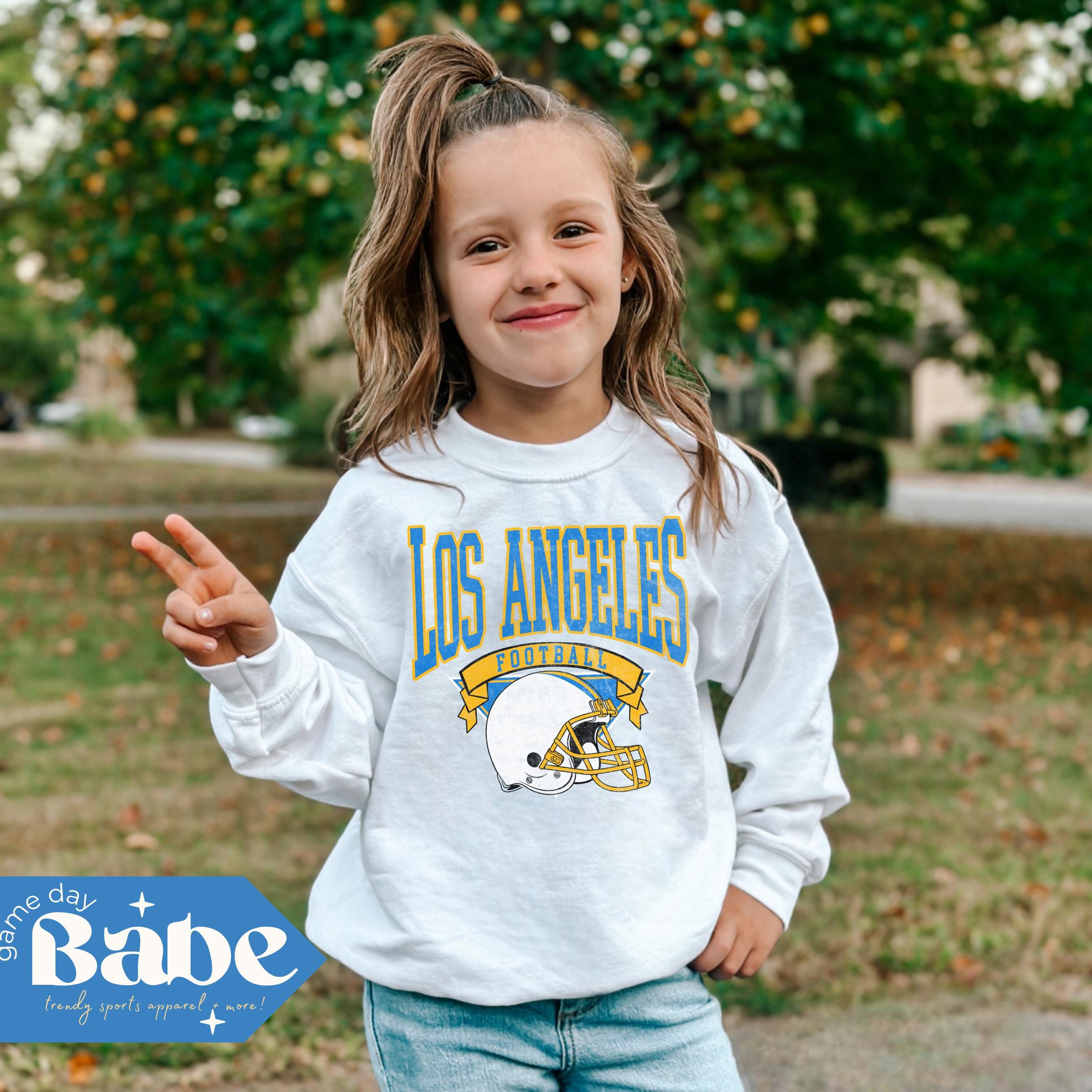 La Rams Shirt Kids Etsy