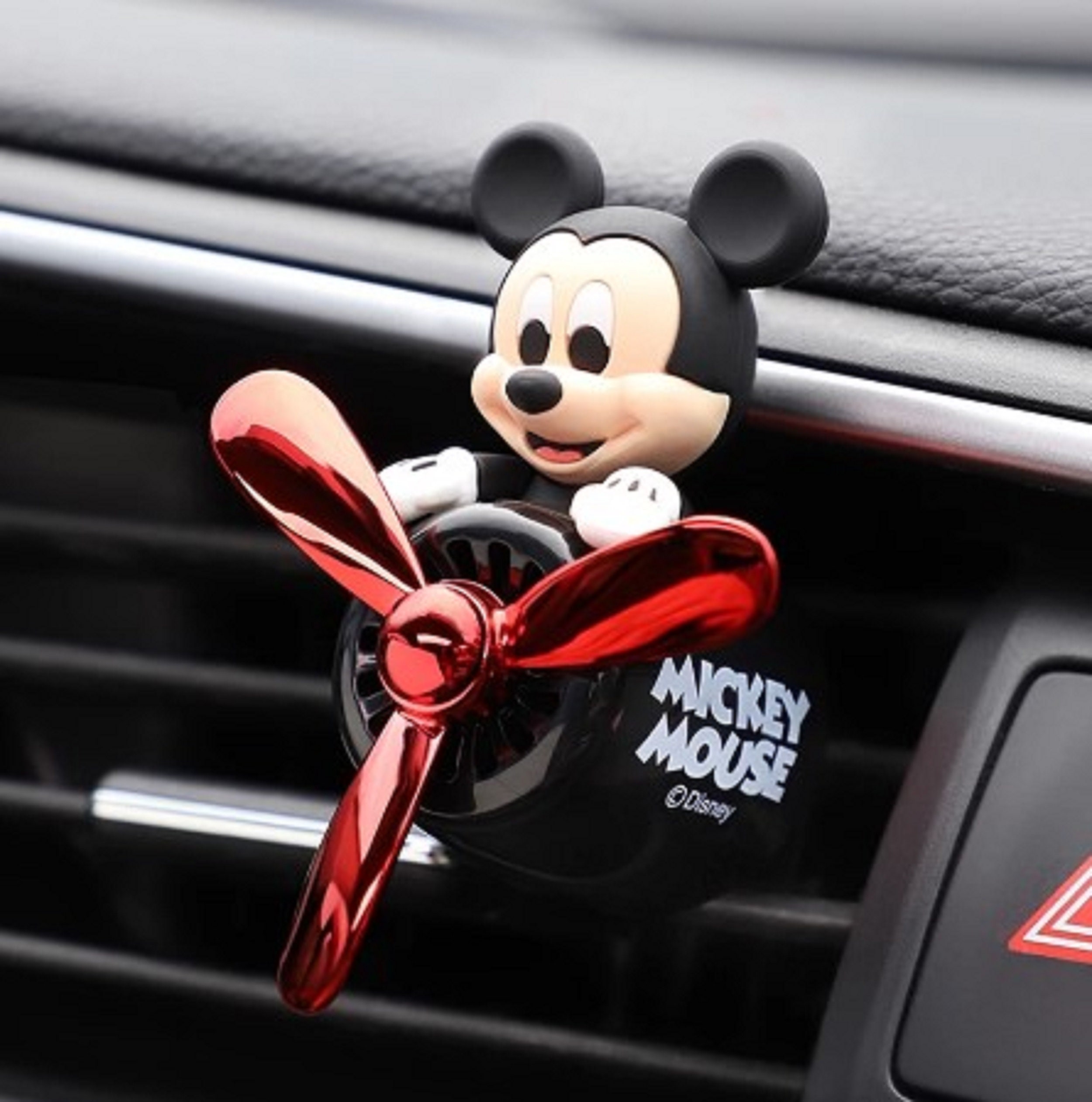 Mouse Words Steering Wheel Cover made with Licensed Disney Fabric