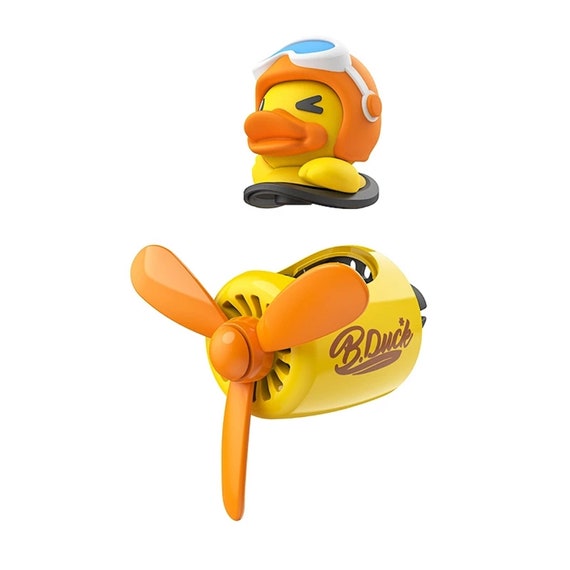 Cute Duck Pilot Car Air Freshener, Car Air Vent Fragrance