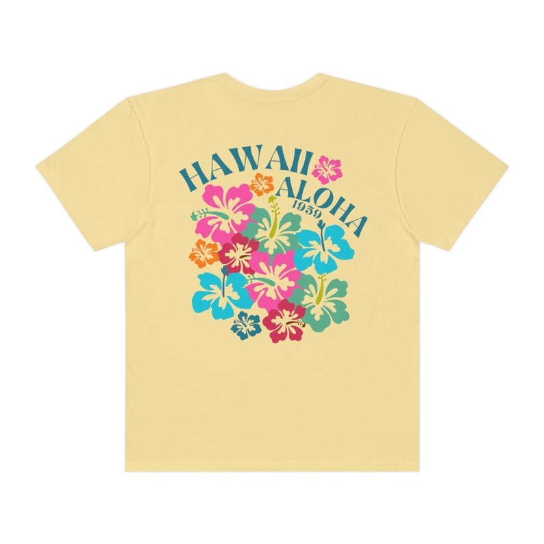 T-shirt "La Plage Est Mon Paradis" - Design Tropical Avec Fleurs D'Hibiscus Et Lunettes De Soleil