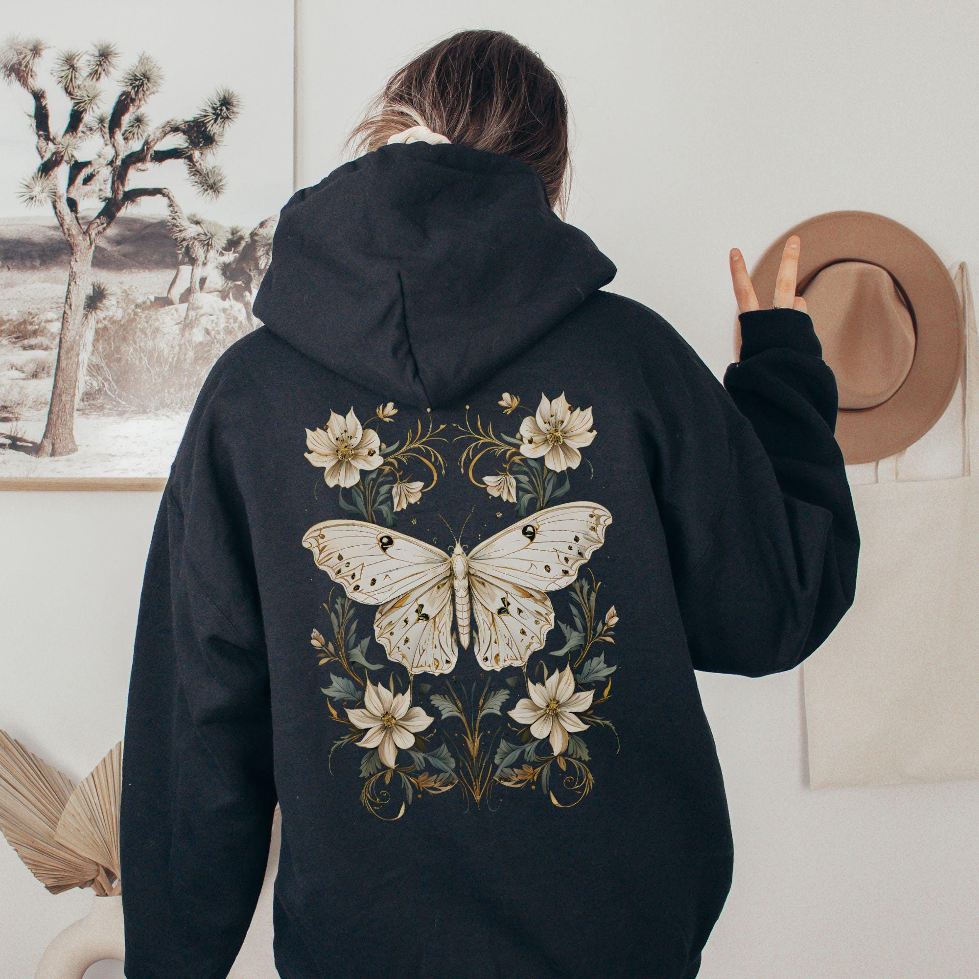 送関込【GUAPI】 Butterfly Hoodie Butterfly Hoodie - Guapi Clothing