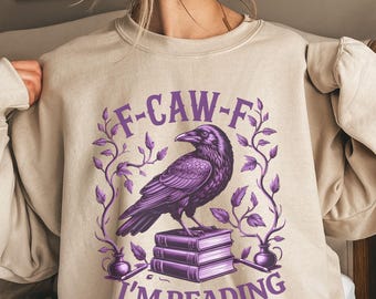Boekachtige Dark Academia-esthetiek sweatshirt met ronde hals en grafische print, unisex kleding voor boekenliefhebbers, ideaal als cadeau voor een boekencluboutfit.