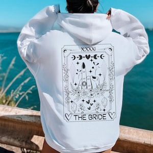 Bride Hoodie Getting Ready Outfit For Bride Getting Ready Bride Wedding Jacket Oversized Bride Zip Up Hoodie Getting Ready Robe Bride Shirt