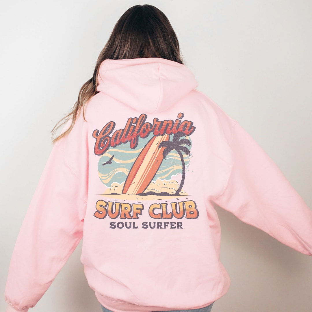 California Coast Summer Gather Men's Zipper Hoodie
