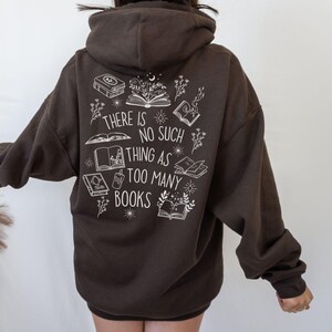 Comfortable reader apparel zip-up with original book lover doodles.