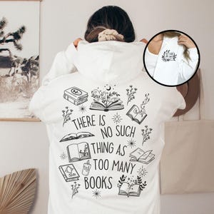 Book club ready zip hoodie for fans of literature and cozy layers.