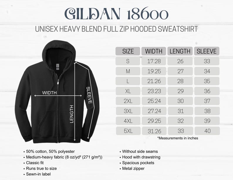 A black full zip hooded sweatshirt