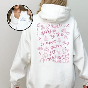 Bride Getting Ready Robe Zip Up Hoodie Bridal Party Hoodie Bridesmaid Getting Ready Future Mrs Hoodie Custom Bride Gift Wedding Day Outfit