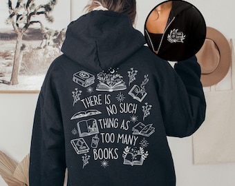 Lezensweater met capuchon hoodie leesgrage hoodie boekenliefhebbers hoodie boekverkoper shirt leraar hoodie boekenclub cadeau voor lezers en boekenwurmen