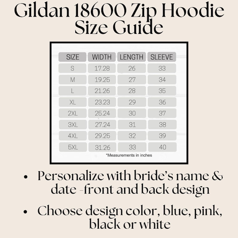 Bridal party getting ready outfit zip up hoodie, going to the chapel with front and back design. Personalized with bride's name and wedding date.