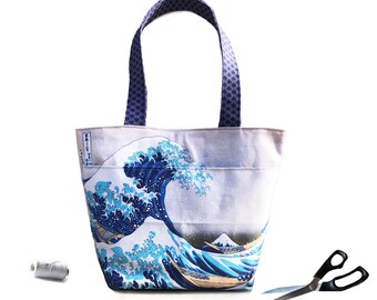 hokusai tote bolsa