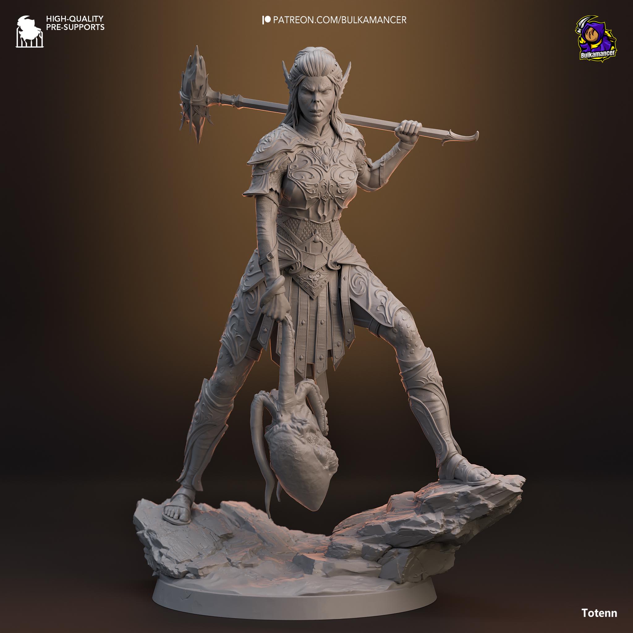 Lae'zel | Baldurs Gate 3 | Dungeons and Dragons | Dnd |3D Printed