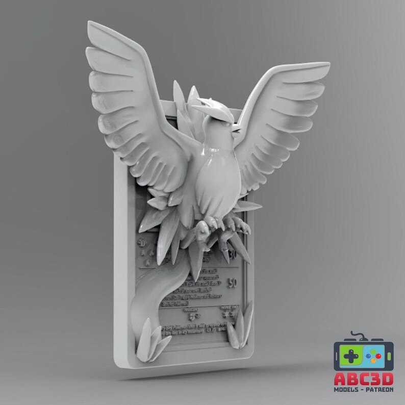 Articuno 3D Pokemon Card | Pokemon Cards | Pokemon Gift Ideas | Best ...