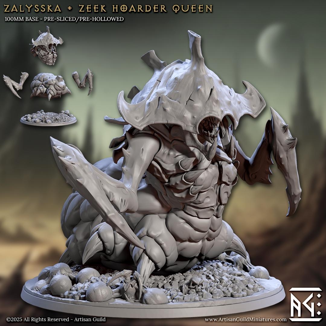 Cockroach Insectoid Dnd Brood Mother | Insectoid Monster | Giant Bug | TTRPG | Dungeons and ...