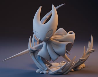 Silk Song 3D Printed Figure | Hollow Knight | Gamer Gift | Bulkamancer - Fan Art