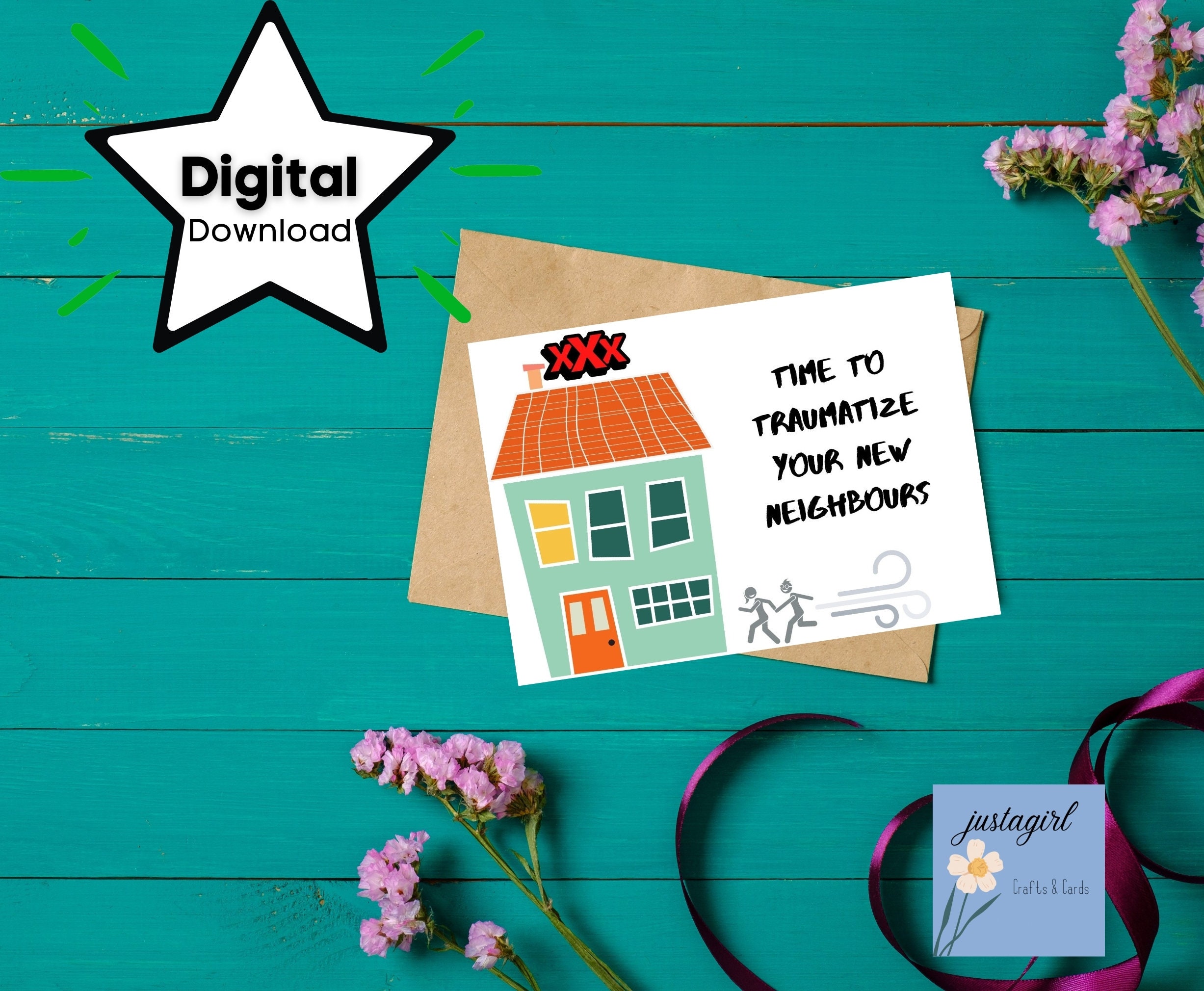 Printable Housewarming Card New Homeowners Card Etsy