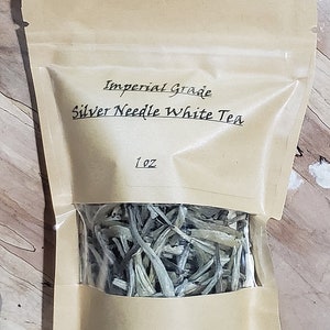 NEW! Yunnan Imperial Grade Silver Needle White Tea 1oz