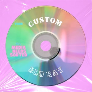 custom Blu ray  , your video memories ,  home videos to disc, blu ray , direct printed discs service