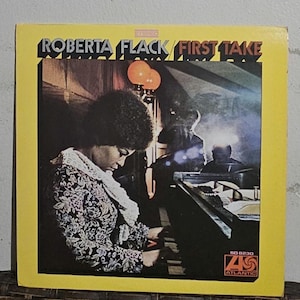 Vintage Roberta Flack First Take (1969) Vinyl Record LP - Rare