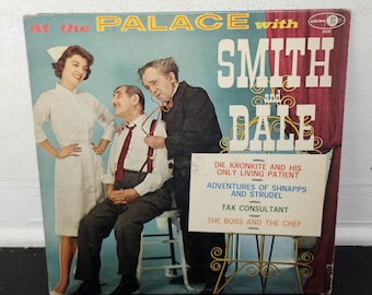 Vintage - At the Palace with Smith And Dale Vinyl Record LP Album - RARE