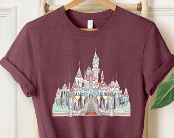 Disney Castle Shirt, Disneyworld Shirt, Magic Kingdom Shirt, Shirt, Disney Trip Shirt, Vintage Disney Shirt, Disney Woman Shirt, Disneyland