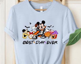 Best Day Ever Halloween  Shirt, Disneyworld Shirt, Halloween Vibes, Mickey Mouse Halloween  Shirt, Gift For Halloween, Fall Clothing