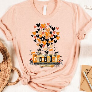 Disney Skeleton Shirt, Disneyland Halloween Ballon Shirt, Disney Halloween Matching Shirt, Disney Trip Shirt, Mickey Minnie Shirt
