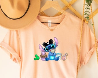 Stich Shirt, Disney Snacks Shirt, Stitch Best Day Ever Shirt, Bester Tag überhaupt Stitch Snacks Shirt, Disney Stitch Snacks T-shirt