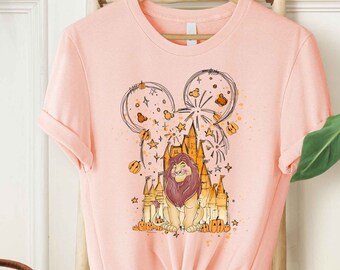Lion King Castle Disney T-Shirt, Disney Simba Shirt, Disney Lion King Shirt, Disney Family Trip Gift Shirt, Animal Kingdom Gift Shirt