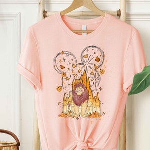Lion King Castle Disney T-Shirt, Disney Simba Shirt, Disney Lion King Shirt, Disney Family Trip Gift Shirt, Animal Kingdom Gift Shirt