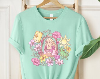 Rapunzel Shirt, Disney Rapunzel Shirt, Disney Tangled Shirt, Disney Kids Shirt, Princess Birthday Shirt, Disneyland Tee, Comfy Colors