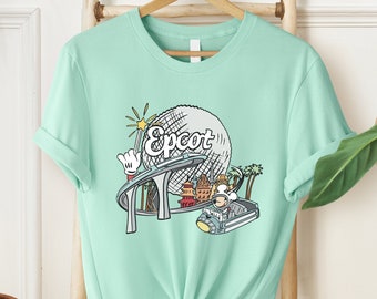 Mickey Mouse Space T-shirt, shirt Disney Space Mouse, Disney shirt, shirt Mickey Mouse astronaut, shirt Epcot, shirt ruimtevaarder Mickey Tee