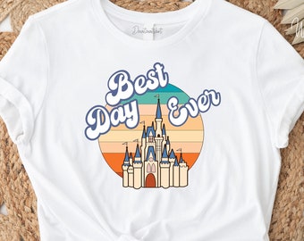 Castle Best Day Ever Shirt ,Retro disney shirt, Mouse Park Family Trip Shirts, Retro Pastel Tee Tank Top , Castle Mouse Tee