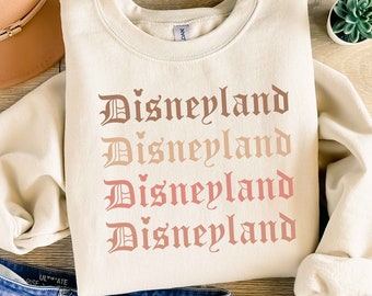 Bluza retro Disneyland, bluza z wakacjami Disney, bluza z kapturem Retro Disneyland, rodzina Disneyland, Disney Epcot, bluza z kapturem Disney Trip