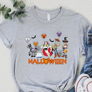 Disney Halloween Toy Story Shirt, Disney Halloween Toy Story Shirt, Micky Ballon Shirt, Süßes oder Saures Shirt, Disney Halloween Familie Shirt